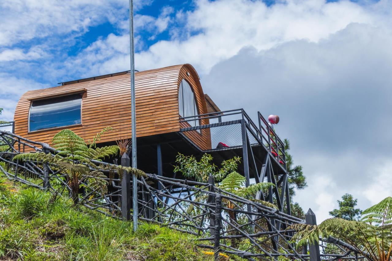Отель Glamping The Mountain Гуатапе Экстерьер фото